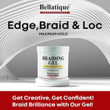 Bellatique  Edge, Braid, & Loc Maximum Hold Edge Control & Braiding Gel