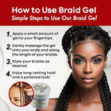 Bellatique  Edge, Braid, & Loc Maximum Hold Edge Control & Braiding Gel